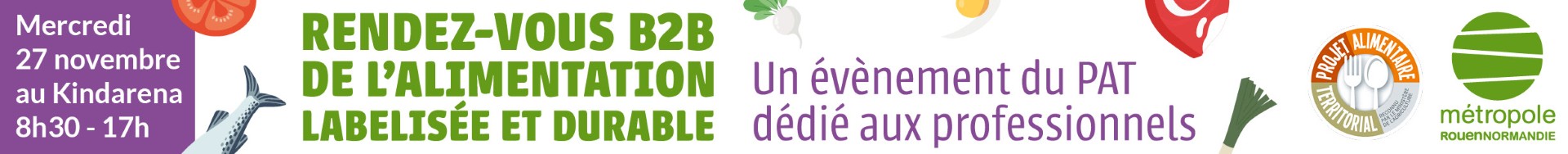 Rendez-vous BtoB de l’alimentation labélisée et durable